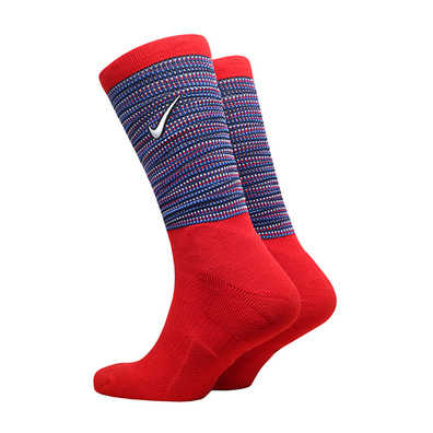 Nike Elite Crew Basketball Socks "University Red /White"