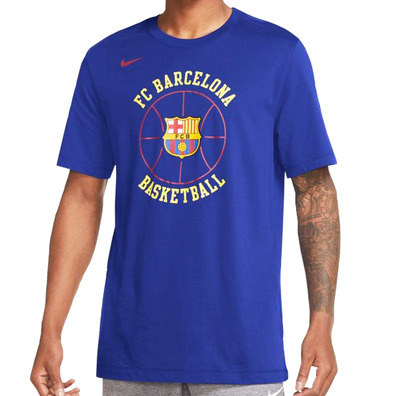 Nike FC Barcelona Dri-FIT Basketball T-Shirt # 33 MIROTIC#