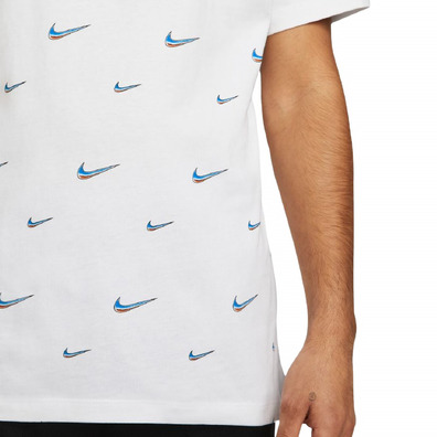 Nike Swoosh Ball Men's Basketball T-Shirt "White"