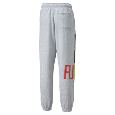 Puma Basketball Playbook Pant "Light Gray Heather"