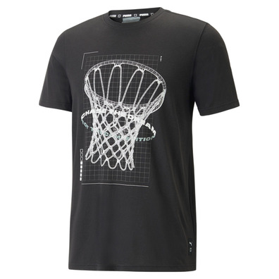 Puma Basketball Perimeter Tee "Black"