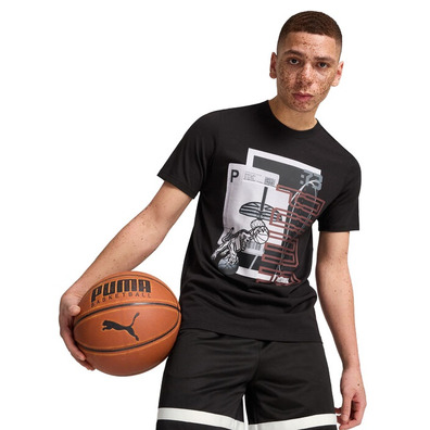 Puma Basketball Winning Shot Tee 1 "Black"