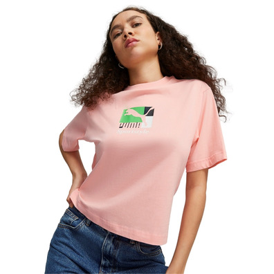 Puma CLASSICS Brand Love Tee "Peach Peach Smoothie"