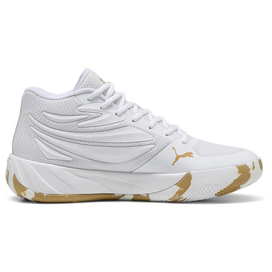 Puma Court Pro Marble Junior "White Matte Gold"