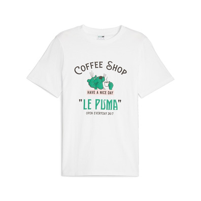 Puma GRAPHICS LE PUMA Tee "White"