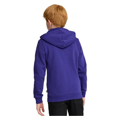 Puma Junior ESS+ 2 Col Big Logo Hoodie FL B "Lapis Lazuli"