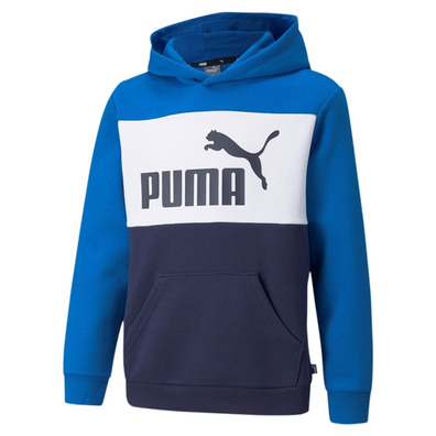 Puma Junior ESS+ Colorblock Hoodie