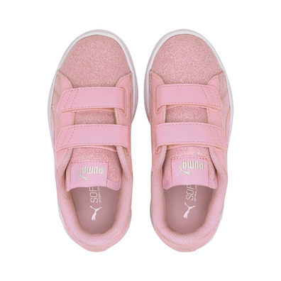 Puma Kids Smash v2 Glitz Glamv Ps "Beauty Shine"