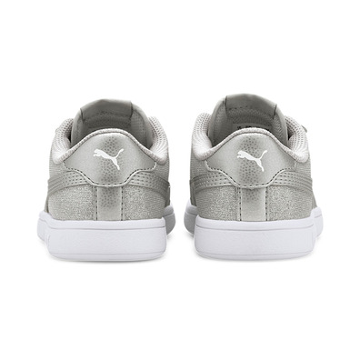 Puma Kids Smash v2 Glitz Glamv Ps "Gray Shine"