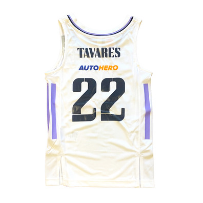 Real Madrid Camiseta Basket Niñ@ 1ª Equipación # 22 TAVARES #