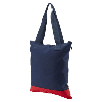 REEBOK CLASSICS WOMEN'S GRAPHIC TOTE (COLLEGIATE NAVY / PRIMAL RED)