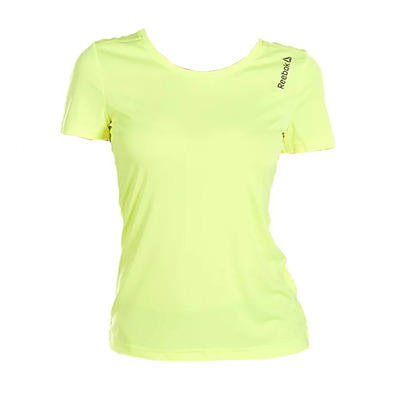 Reebok W Running Essentials Short Sleeve Tee (solar yellow)