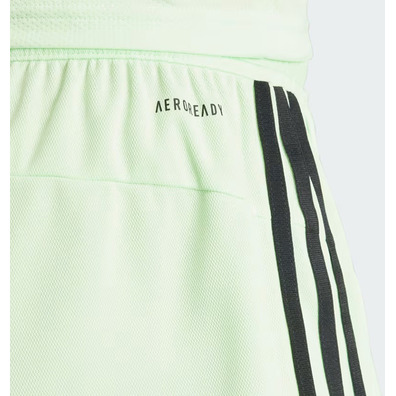 Adidas Train Pique 3-Stripes Short "Volt"