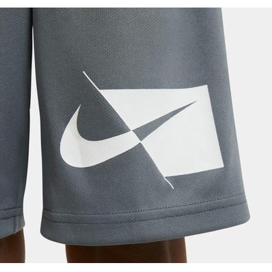 Short Niño Nike Dri-FIT "Grey"