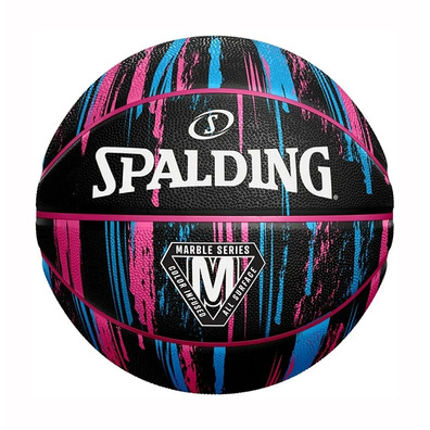 Spalding Marble Pink Sz6 Rubber Baket (Talla 6) "BlackPink"