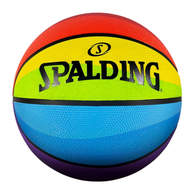 Spalding Rainbow Sz5 Ruber Basket (Talla 5)