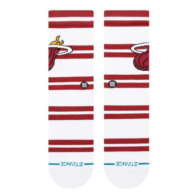 Stance Casual Prep Miami Heat Crew Socks