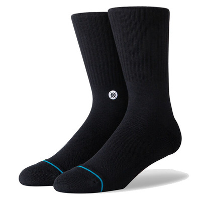 Stance Icon Classic Crew Socks "Black"