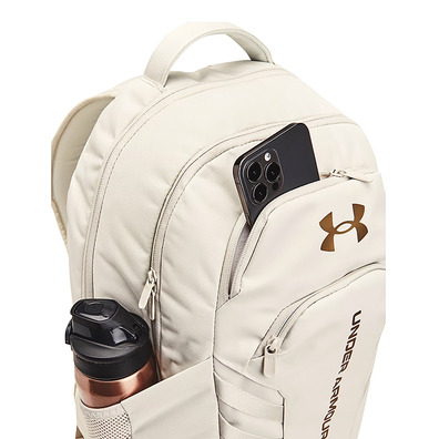 UA Hustle Pro 6.0 Backpack "Summit White"