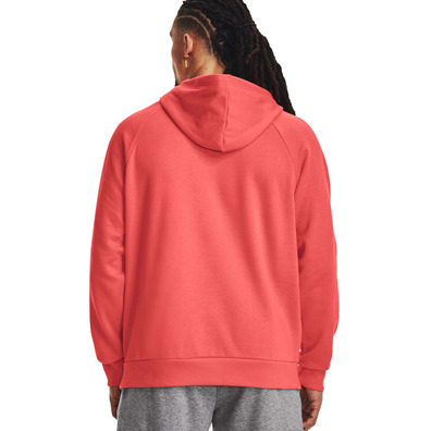 UA Men's Rival Fleece Logo Hoodie "Venom Red"