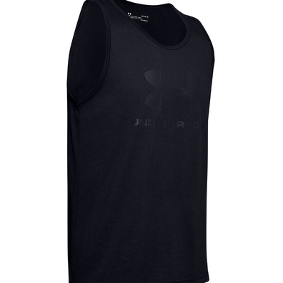 UA Men's Sportstyle Logo Tank "Black"