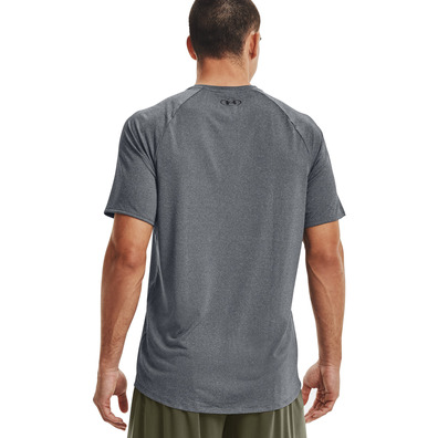 UA  Men's Tech™ 2.0 Textured Short Sleeve T-Shirt "Pitch Gray"