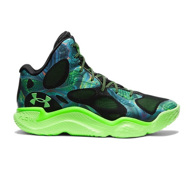 Under Armour Curry Spawn FloTro Basketball "Hyper Green-Black"