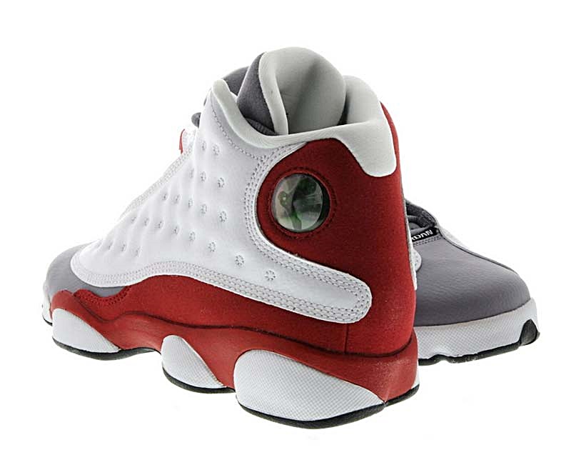 jordan retro 13 blanco con rojo