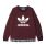 Adidas Originals Trefoil Swatshirt Femme (maroon)