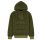 Champion Script Logo Winter Fleece Hoodie "Olive"