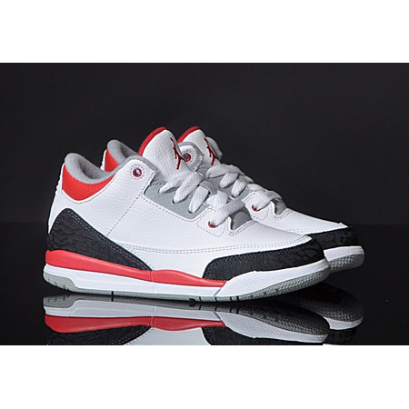 Jordan 3 Retro (TD) (20-27) (120/blanco/rojo/negro)