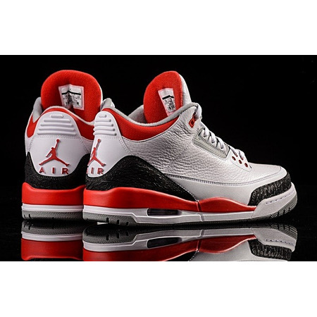 Air Jordan 3 Retro "Fire Red" (120/blanco/rojo/negro)