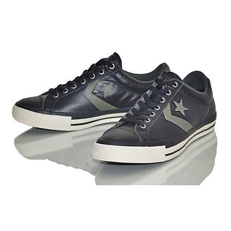 Converse All Star Player EV OX Piel (negro/verde)