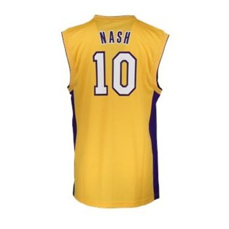 Adidas Camiseta Réplica Nash Lakers (amarilla)