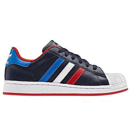 Adidas Superstar 2 J (marino/blanco/azul/rojo)