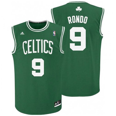 Adidas Camiseta Swingman Rondo Celtics (verde/blanco)