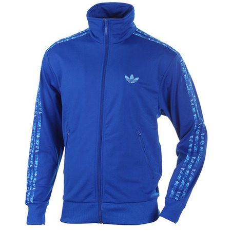 Adidas Chaqueta Firebird Camo-TT (azul)