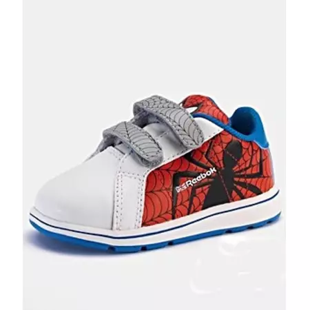 Reebok Versa NPC 2V Spiderman Infantil (blanco/rojo/azul)