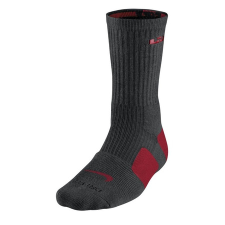 Calcetines Lebron Elite Crew (062/negro/rojo)