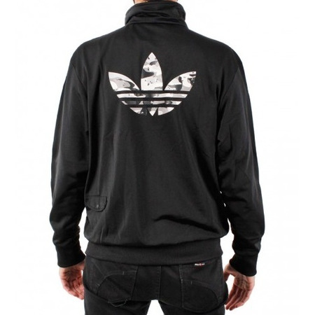 Adidas Chaqueta Firebird Camo-TT (negro)