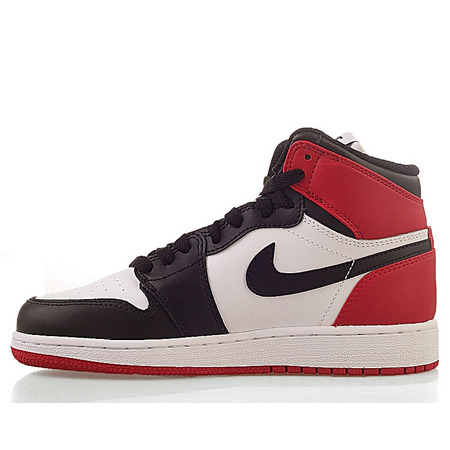 Air Jordan 1 Retro High (GS) "Bulls" (184/blanco/negro/rojo)