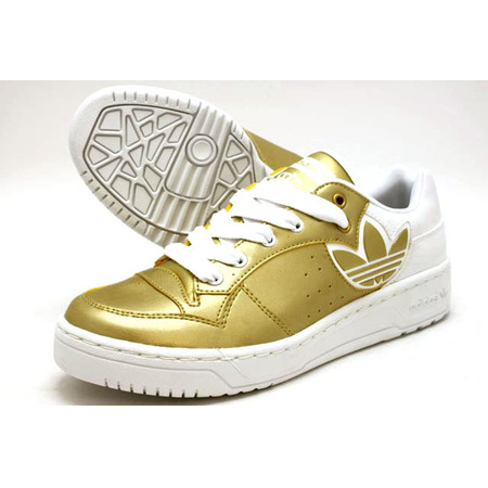 Adidas Missy Elliot Low Post (dorado/blanco)