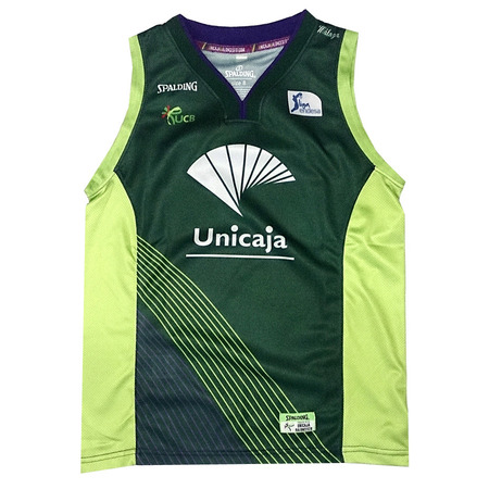 Camiseta Niño1ª ACB Unicaja  Replica 13/14 (verde/lima)