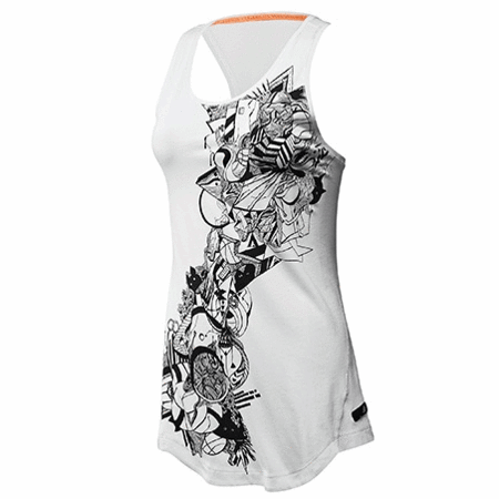 Adidas Camiseta Cool C Graphic Tank (blanco)