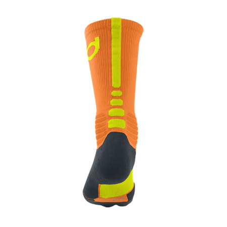 Calcetines Nike KD Hyper Elite Crew (877/bright citus/volt/negro)