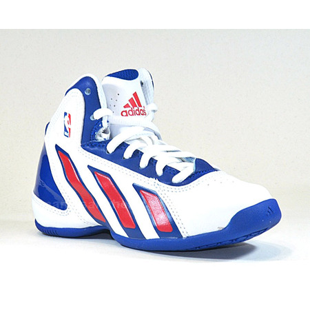 Adidas Daily Double 3 NBA Kids (blanco/azul/rojo)(35-40)