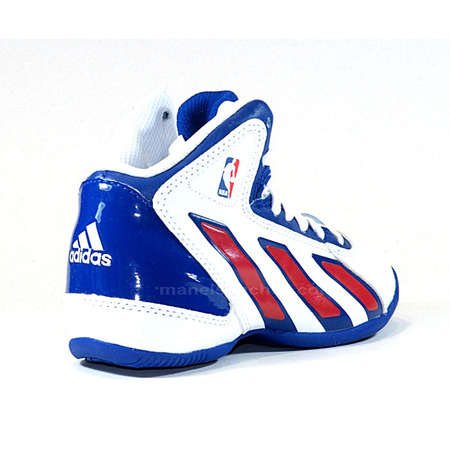 Adidas Daily Double 3 NBA Kids (blanco/azul/rojo)(35-40)