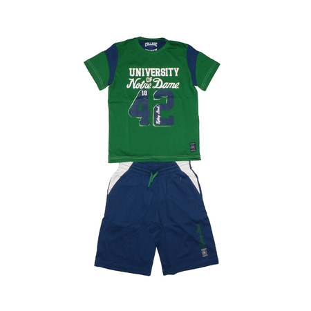 Champion Conjunto Niño University Of Notre Dame (verde/marino)