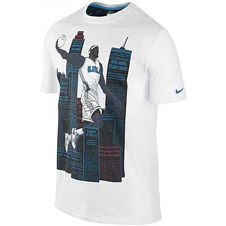 Camiseta Dri-FIT Lebron Darko (101/blanco)