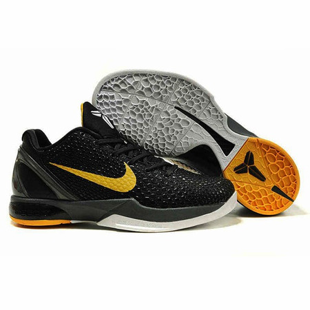 Nike Zoom Kobe VI "Del Sol Black Mamba" (002/negro/amarillo/blanco)